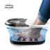 Medical king Foot Spa with Heat and Massage and Jets Includes A Remote Control A Pumice Stone Collapsible Massager with Bubbles and Vibration