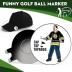 Golf Ball Marker with Magnetic Hat Clip Funny Great Golf Gifts Golf Accessories for Men Women Golfers Unique