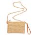 Beurlike Straw Clutch Purses for Women Beach Wristlet Wallet Small Cross body bag for Girls