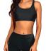 Tempt Me 3 Piece Tankini Swimsuits for Women Athletic Bathing Suits Swim Tank Top with Boy Shorts and Bra Modest Swimwear
