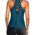 Tempt Me 3 Piece Tankini Swimsuits for Women Athletic Bathing Suits Swim Tank Top with Boy Shorts and Bra Modest Swimwear