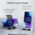 Wireless Charger for Samsung, 3 in 1 Wireless Charging Station for Samsung Galaxy S24 Ultra/S23 Ultra/S22/S21/Note 20/Z Flip 6/Fold 6, Charger for Samsung Galaxy Watch Ultra/7/6/5, Galaxy Buds 3/3 Pro