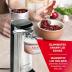 POHL SCHMITT Electric Can Opener with Knife Sharpener & Bottle Opener - Easy Push Down Lever - For All Standard-Size & Pop-Top Cans - Durable Stainless Steel & ABS