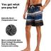 difficort Mens Swim Trunks with Compression Liner Quick Dry Bathing Suits Shorts with Zipper Pockets