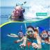 Snorkel Set Adults Snorkeling Gear Anti-Fog Panoramic View Swim Mask Dry Top Snorkel Kit with Carry Bag for Snorkeling Scuba Diving Swimming Travel