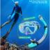 Snorkel Set Adults Snorkeling Gear Anti-Fog Panoramic View Swim Mask Dry Top Snorkel Kit with Carry Bag for Snorkeling Scuba Diving Swimming Travel