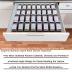Angimio Bamboo Spice Rack Drawer Organizer - 8 Pieces Set- 7" Wide Per Piece - Combine Pieces Into 14" Wide Rack (7" or 14")
