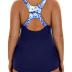 Aqua Eve Plus Size Swimsuits Athletic One Piece Bathing Suit for Women Tummy Control Slimming Swimwear