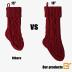 Fesciory 4 Pack Personalized Christmas Stockings 18 Inches Large Size Cable Knitted Stocking Gifts & Decorations for Family Holiday Xmas Party, Burgundy&Ivory&Green&Khaki