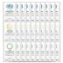 #OOTD Hydrating Soothing Sheet Masks Gift Set for Skincare, Korean Vegan Sheet Mask for Dry, Sensitive Skin, Calming, Smoothing, Brightening, Collagen, Ceramide, Cica, Hyaluronic Acid 30EA
