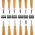 Wood Carving Kit, Wood Carving Knife Set with 33 PCS, Whittling Knife, wood whittling kit for Beginners Adults and Kids, Wood Carving Knives with Basswood Wood Blocks for DIY Making Spoon, Cup, Bowl