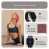 Fitbit Versa 4 Fitness Smartwatch with Daily Readiness, GPS, 24/7 Heart Rate, 40+ Exercise Modes, Sleep Tracking and more, Black/Graphite, One Size (S & L Bands Included)