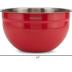 Cuisinart CTG-00-SMB Stainless Steel Mixing Bowls with Lids, Set of 3, Red