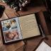 Photo Album 4x6 120 Photos, Leather Photo Albums with Writing Space With 30 Writing Paper, Travel Family Wedding Kids Graduation Ultrasound Baby Picture Album Scrapbook Photo Album
