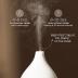 InnoGear Oil Diffuser, 150ML Ceramic Diffuser for Essential Oils Handcrafted Aromatherapy Diffuser Ultrasonic Cool Mist Humidifier with 2 Mist Modes Waterless Auto Off for Room Office, White