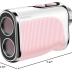Range Finder Golfing with Slope, 1200 Yards High-Precision Flag Pole Locking Laser Golf Rangefinder with Vibration Function and Rechargeable Battery