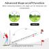 Range Finder Golfing with Slope, 1200 Yards High-Precision Flag Pole Locking Laser Golf Rangefinder with Vibration Function and Rechargeable Battery