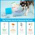 BoneItUp Homemade Dog Treats Set Silicone Molds Cookie Cutters with Healthy Vet Approved Recipes, Puppy Treats with Paws & Bones Food Grade Silicone Trays and for Candy and Dog Ice Cubs