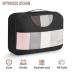 Veken 8 Set Packing Cubes for Suitcases, Travel Essentials for Carry on, Luggage Organizer Bags Set for Travel Accessories in 4 Sizes (Extra Large, Large, Medium, Small), Black