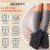 ThermalStep Heated Slippers for Men and Women – Rechargeable Foot Wear with 3 Temperature Settings Keep Feet Warm up to 8 Hours with 2200mAh 7.4 Volt Battery (4-5 M, 6-7 W)
