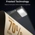 86lux Reading Light, Rechargeable Book Light for Reading in Bed, Ultralight Clip-on LED Bookmark Lamp with 3 Amber Colors & Stepless Dimming for Night Reading for Book Lovers, Kids, Grey