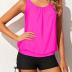 Yonique Blouson Tankini Swimsuits for Women 2 Piece Bathing Suits Tops with Boyshorts Modest Loose Fit Swimwear