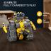 Sillbird STEM Building Toys, Remote & App Controlled Creator 5in1 Wall Robot/Explorer Robot/Mech Dinosaur Toys Coding Set, Creative Gifts for Boys Girls Kids Aged 6 7 8-13 (435 Pieces)
