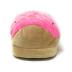 ooohyeah Women’s Fuzzy Food Hug Slippers, Cute Funny Cozy Non-Slip House Slippers for Women, Donut Judge Me, Shoe Size 5-6