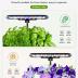 Hydroponics Growing System Indoor Garden: Herb Garden Kit Indoor with LED Grow Light Quiet Smart Water Pump Automatic Timer Healthy Fresh Herbs Vegetables - Hydroponic Planter for Home Kitchen Office