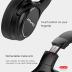 AWEI A950BL ANC Active Noise Cancelling Wireless Bluetooth Headphones, Stereo Headphones, Wireless Wired Switch, Stereo High Sound Quality, Clear Calls (Black)