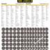 SpaceAid Spice Rack Organizer with 32 Spice Jars, 386 Spice Labels, Chalk Marker and Funnel Set for Cabinet, Countertop, Pantry, Cupboard or Door & Wall Mount - 32 Jars, 15.3" W × 10.8" H, Black