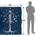 The Lord of The Rings Blanket, 50"x60" Tree of Gondor Silky Touch Super Soft Throw Blanket