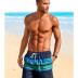 SILKWORLD Quick Dry Mens Swimming Trunks with Compression Liner Bathing Suit Swim Shorts with Zip Pockets