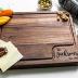 Personalized Cutting Board 100% USA Made - Custom Cutting Boards Wood Engraved Custom Cutting Board/Thick & Solid Maple, Cherry and Walnut Hardwood - Personalized Cutting Boards Wood Engraved