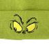 Bioworld Grinch Face Green Embroidered Cuffed Knitted Beanie for Christmas