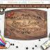 Personalized Wooden Cutting Board Crafted in USA – Best Serves as Cheese Board, Cutting Board, Chopping Board, Charcuterie Board – Unique Personalized Wood Gift for Wedding, Housewarming, Anniversary