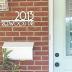 Personalized Metal House Number Sign with Street Name Sign | Mid Century Modern Font | Art Deco Address Numbers and Street Name | Handmade Metal Address Sign | Custom Address Plaque