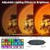 Tsrarey Sunset Lamp Multicolor Changed Night Light Projector with Button Switch,APP Control,360°Rotation for Room Decor,Party,Tiktok Live,Photography