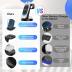 3 in 1 Charging Station for iPhone, Wireless Charger for iPhone 16 15 14 13 12 11 X Pro Max & Apple Watch - Wireless Charging Station for AirPods 4 3 Pro
