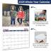 Custom Photo Wall Calendar 2025 for Home & Office - Print Your 13 Memories & Make Your Own Personalized Calendar 2025 - Customized Christmas Gift