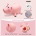 Piggy Bank, Cute Plastic Coin Bank for Boys and Girls, Unbreakable Pig Money Bank for Kids Gift (Pink)