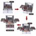 UNIFULL 132 Color All- In- One Makeup For Women Full Kit,Professional Makeup Kit,Makeup Gift Set for Women,Girls&Teens,Include eyeshadow/lipstick/concealer/Lip Gloss/Eyeliner/Mascara（006N2-Silver）