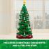 LEGO Christmas Tree Toy Building Set for Kids, Collectible Holiday Home Decor, Tabletop Christmas Tree Gift, Festive Craft Project for Families to Build Together, 2 Building Options in 1 Set, 40573