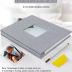 Popotop Photo Album Self Adhesive with Picture Display Window,40 Pages DIY Baby Memory Book for 4x6 8x10 Picture,Linen Cover Scrapbook for Wedding,with Scraper and Metallic Pen