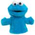Sesame Street Cookie Monster 9-inch Hand Puppet, Preschool Pretend Play, Kids Toys for Ages 18 Month by Just Play