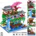 Cherry Blossom Bonsai Tree Building Set, Architecture of Peach Blossom Pond Building Set, Collectible Models Gifts for Teens Adults 14+ (3320 PCS)
