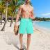 Viodia Men's Swim Trunks with Compression Liner Quick Dry Board Shorts Swimsuit Swimwear for Men with Zipper Pockets
