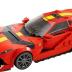 LEGO Speed Champions 1970 Ferrari 512 M Toy Car Model Building Kit 76914 Sports Red Race Car Toy, Collectible Set with Racing Driver Minifigure