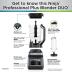 Ninja BN751 Professional Plus DUO Blender, 1400 Peak Watts, 3 Auto-IQ Programs for Smoothies, Frozen Drinks & Nutrient Extractions, 72-oz. Total Crushing Pitcher & (2) 24 oz. To-Go Cups, Black