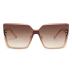 SOJOS Trendy Square Oversized Sunglasses Womens Big Rimless UV400 Ladies Shades SJ1160